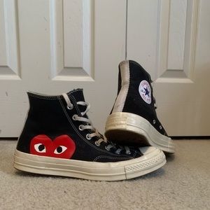 CDG PLAY x Converse High Tops